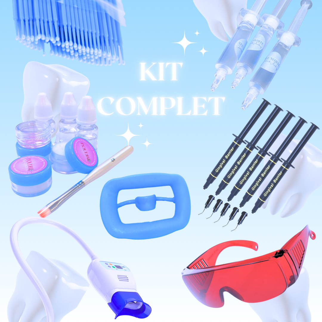 Kit complet de blanchiment dentaire