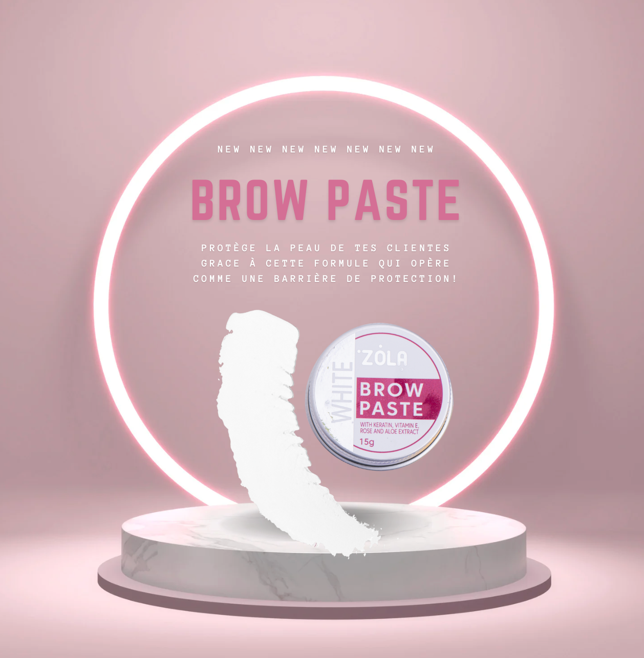 ZOLA Brow Paste Blanche - Pâte de contour sourcils