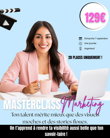 Acompte MasterCLASS 2 Dimanche 7 septembre