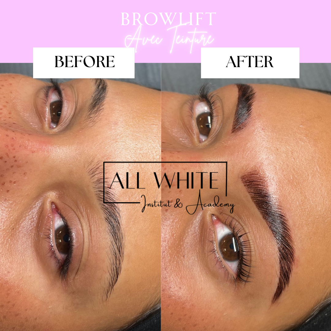 Browlift avec teinture offerte