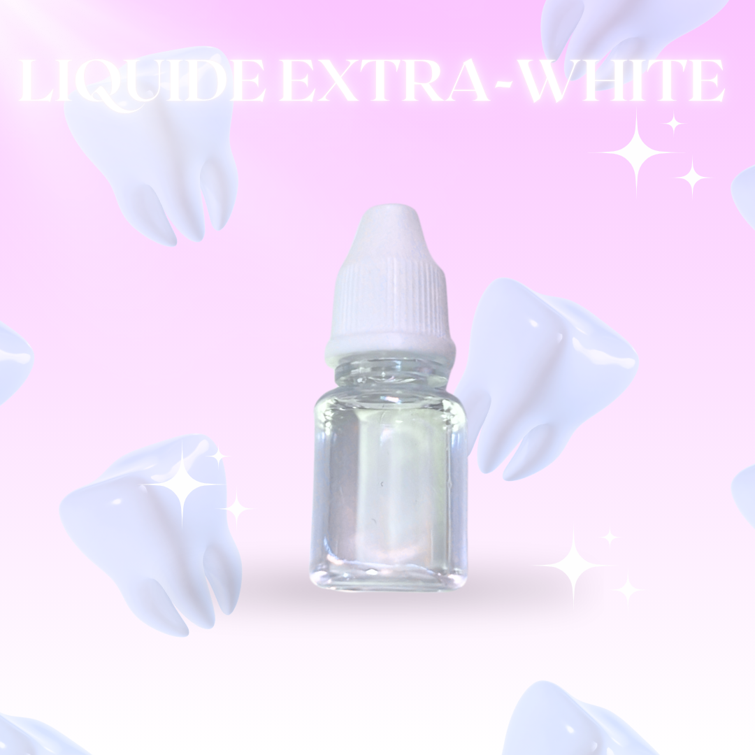 Fiole liquide - extra-white