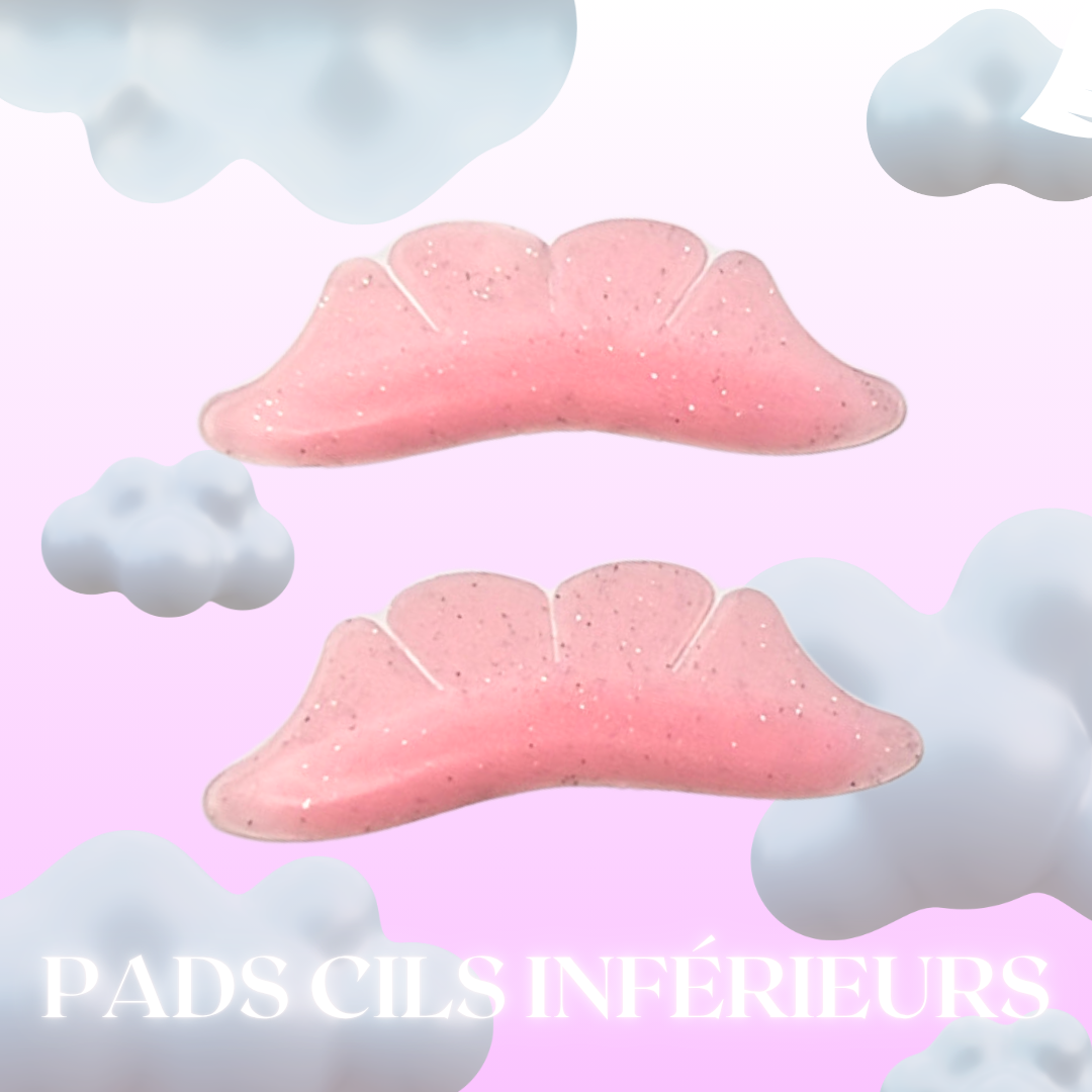 Pads cils inférieurs