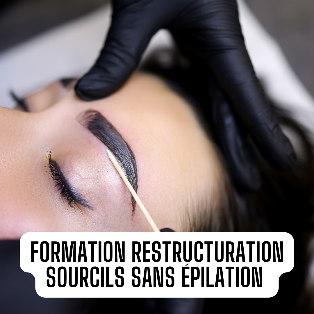 Formation restructuration sourcils sans épilation - Paris