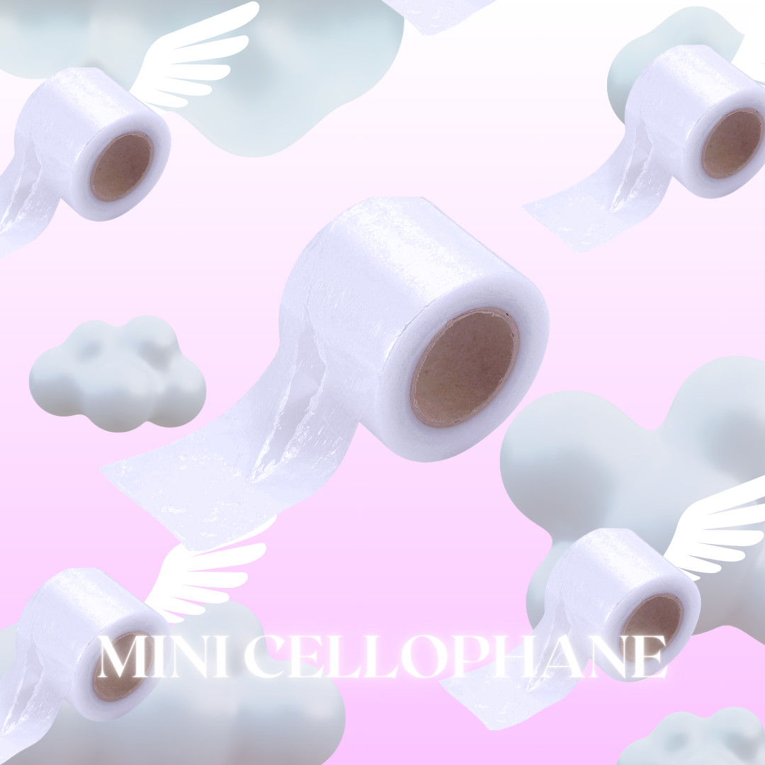 Mini cellophane - Accessoire indispensable pour le rehaussement de cils et le browlift