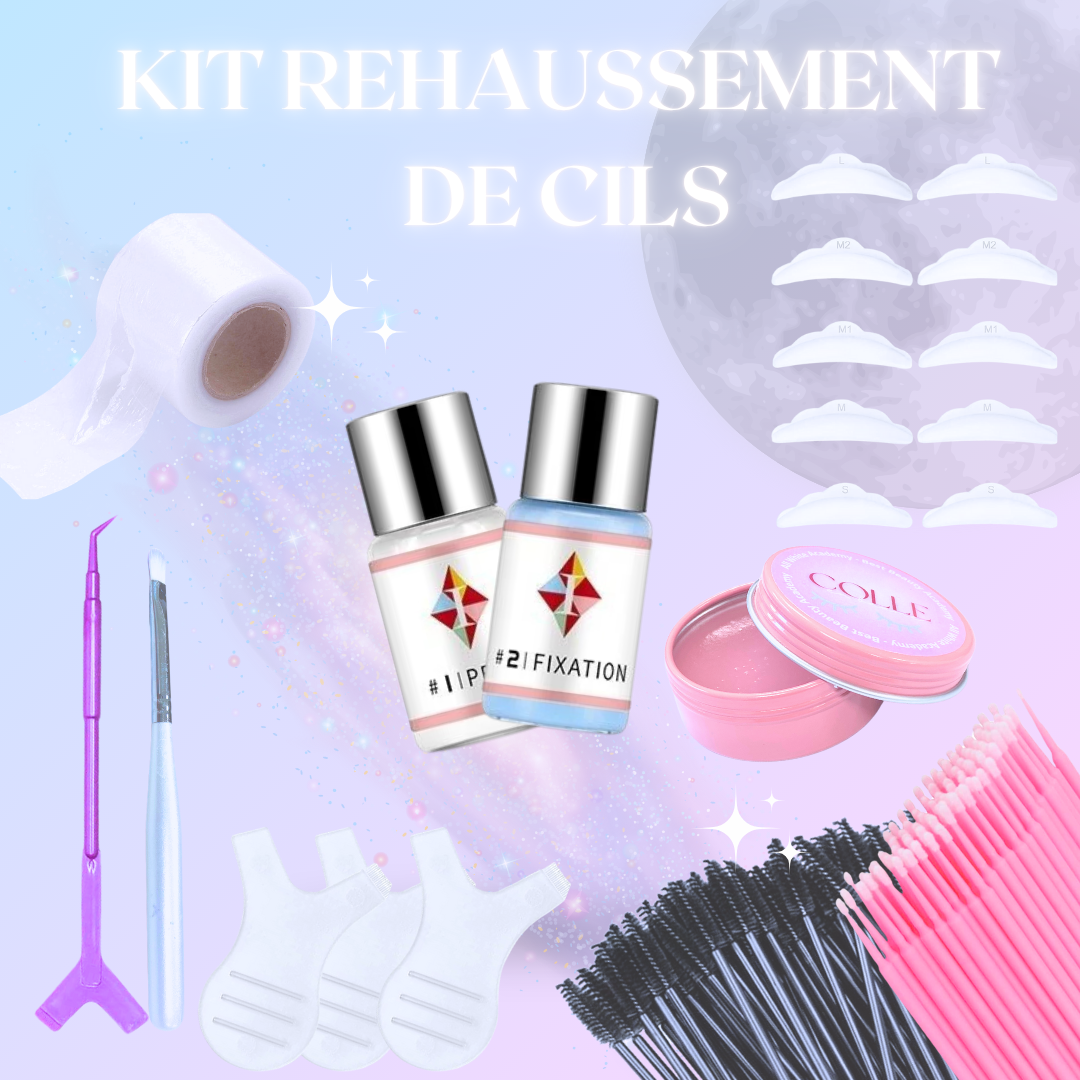 Kit complet - rehaussement de cils