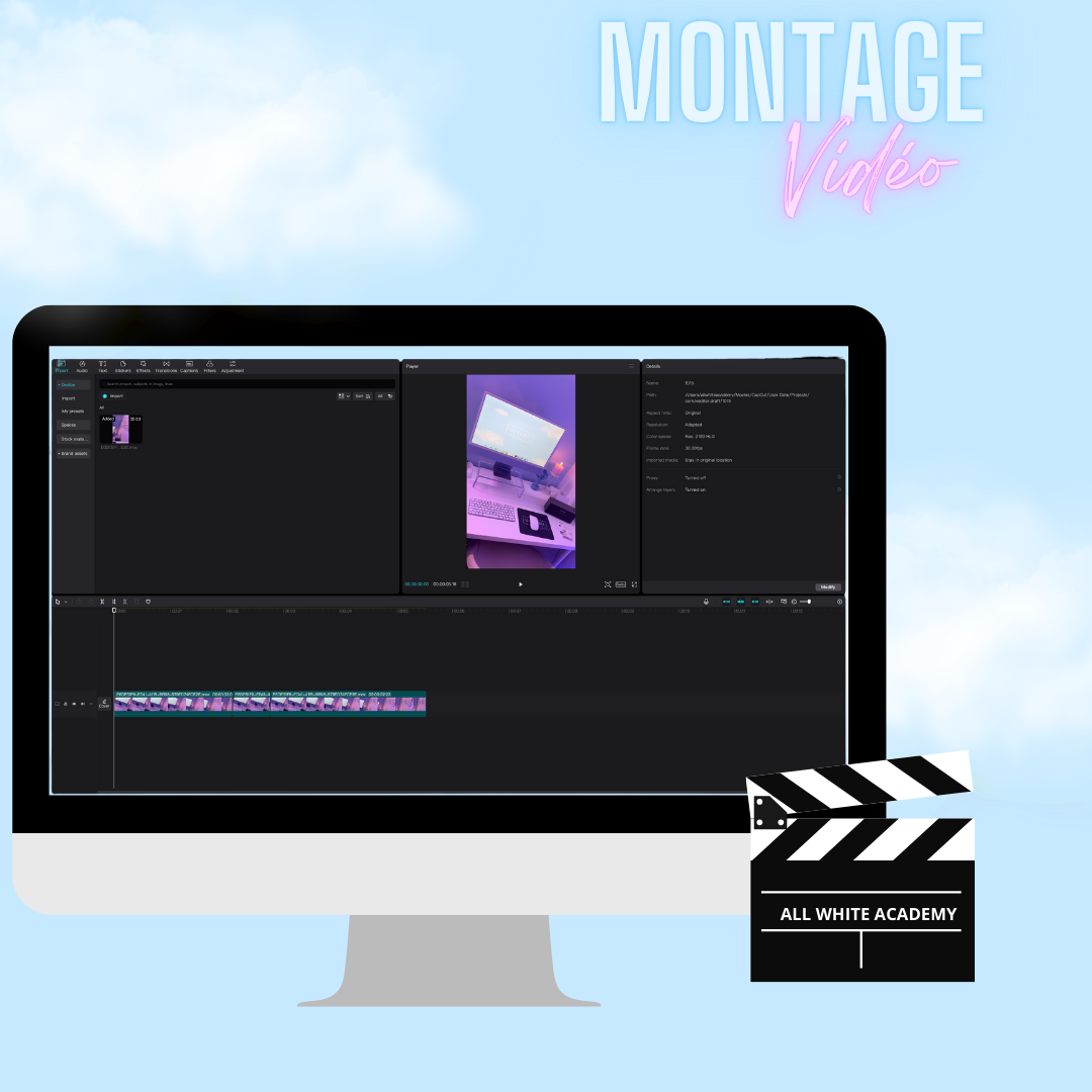 Montage vidéo professionnel
