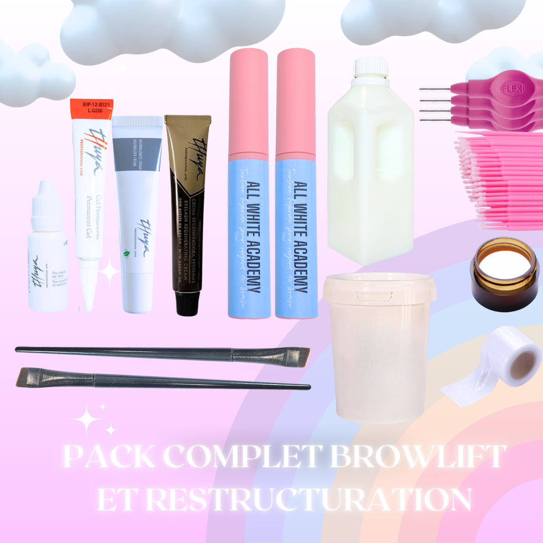 Pack Browlift et Restructuration sans épilation